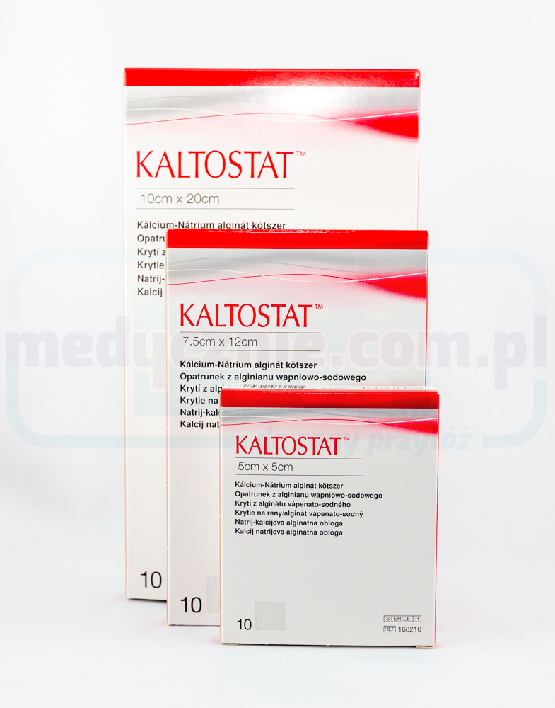 Caltostat 10*20cm Alginat-Verband für chronische Wunden 1St.